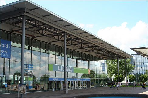 Haupteingang Deutsche Messe AG Hannover 