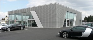 Stahlkonstruktion Audi-Terminal Backnang