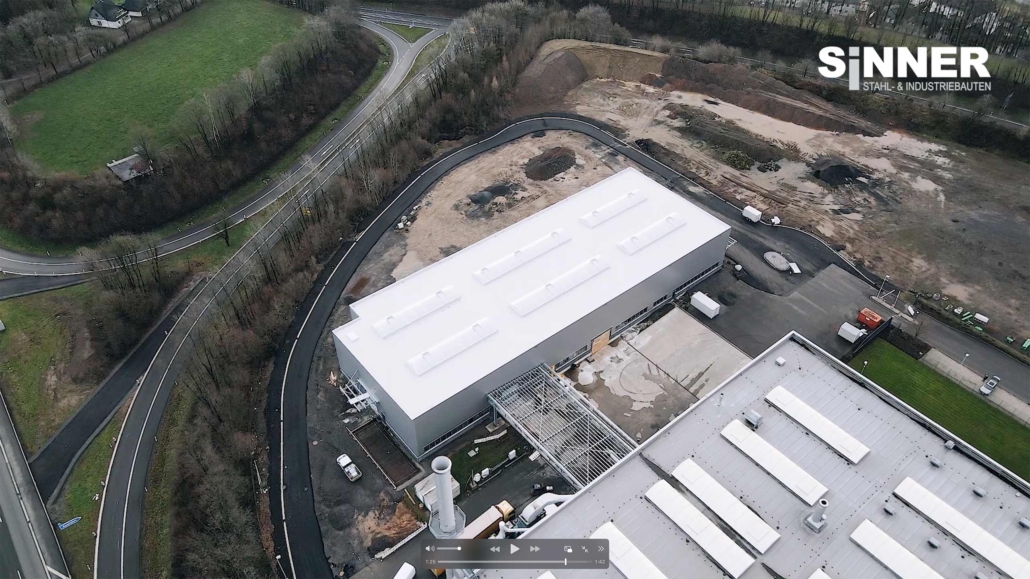 Neubau: Produktionshalle mit 2.600 m²
